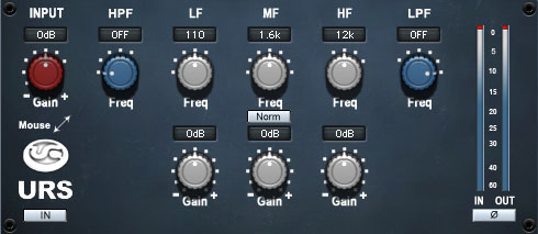 Classic Console Neve 1084 EQ TDM — URS