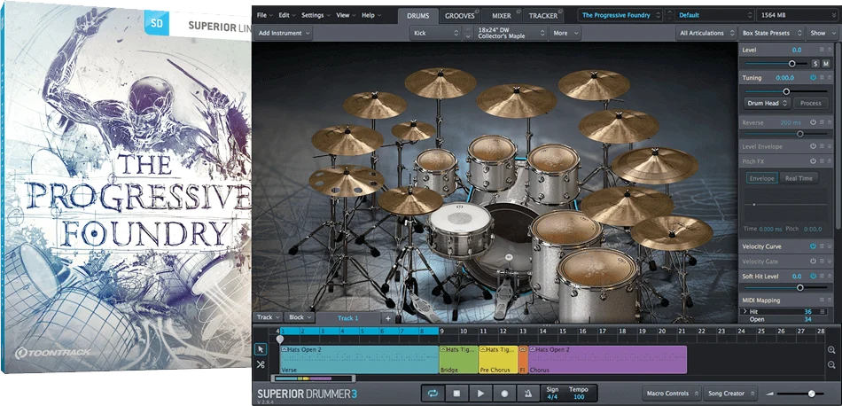 SDX The Progressive Foundry — Toontrack