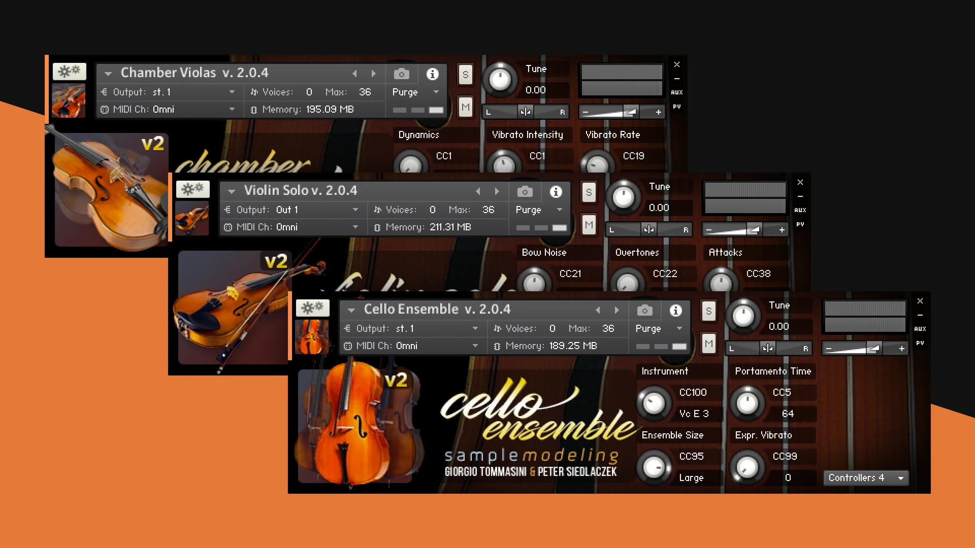 Solo, Chamber & Ensemble Strings — Sample Modeling
