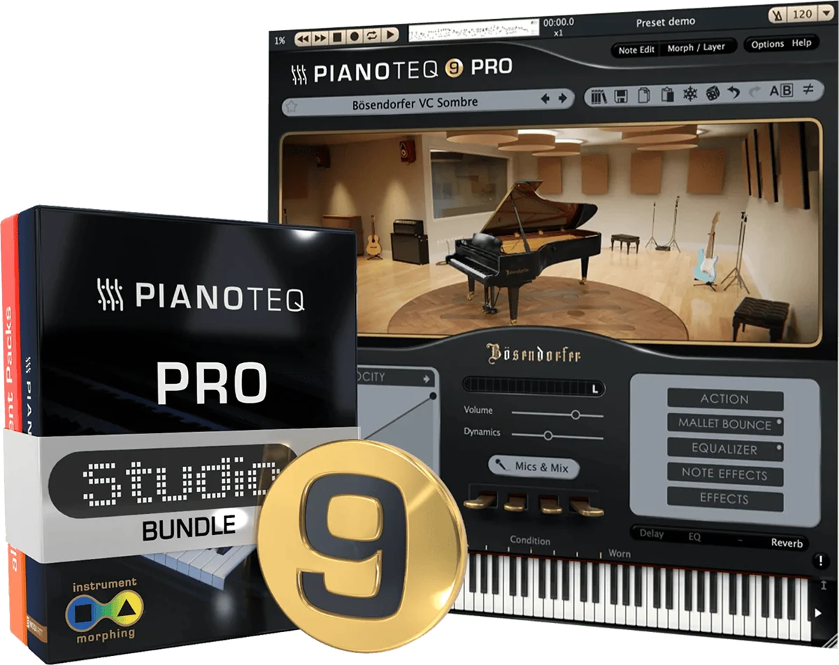Pianoteq 9 Studio Bundle — MODARTT