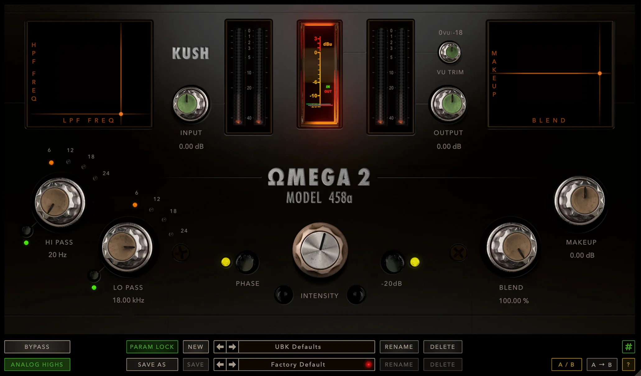 Omega 2 458a — Kush Audio