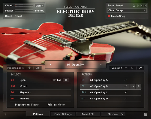 Session Guitarist: Electric Ruby Deluxe — Native Instruments