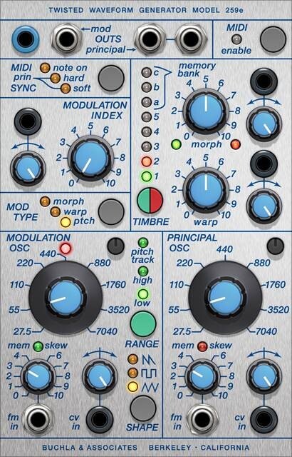 Modular Add-On: Buchla 259e — Softube